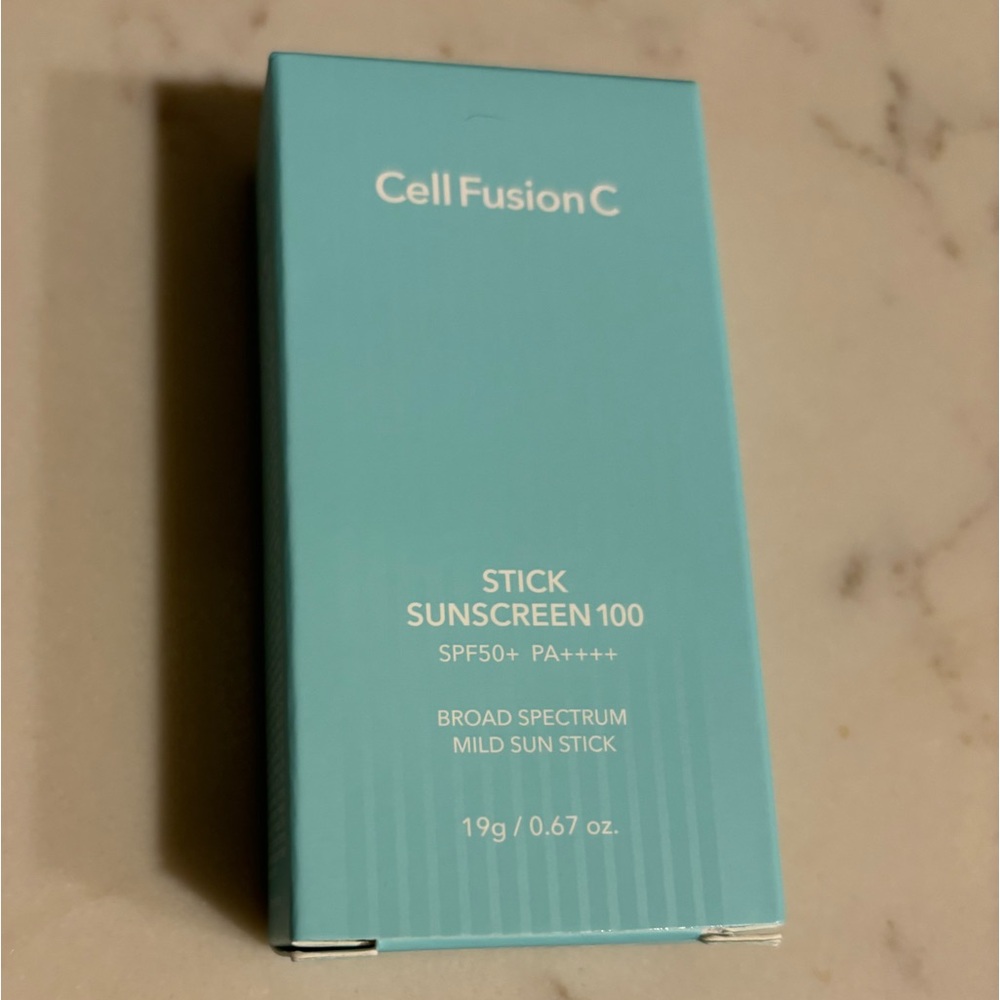 New Cell Fusion Sunscreen Stick 100 broad spectrum SPF 50+